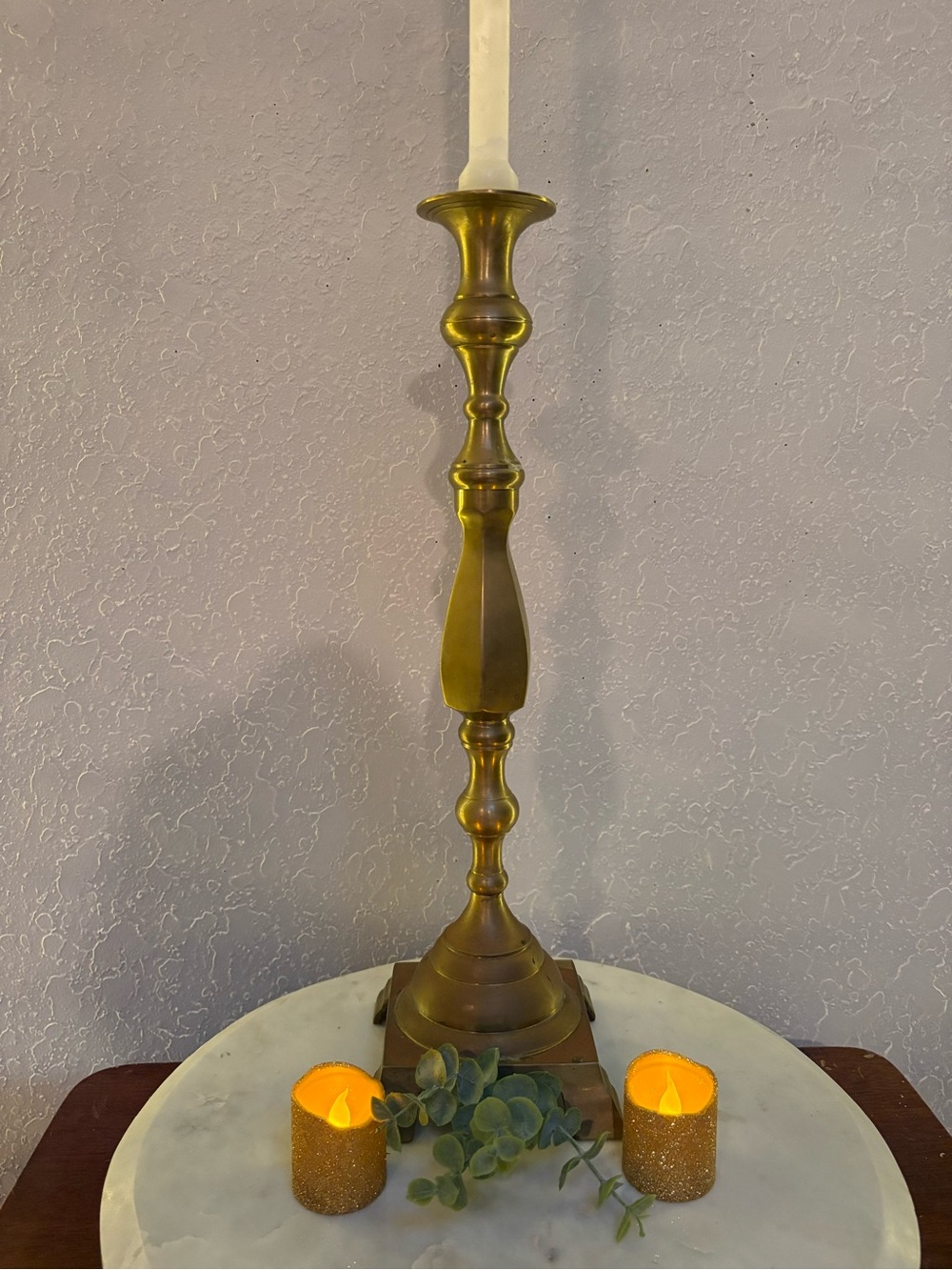 Vintage Brass Candle Stick